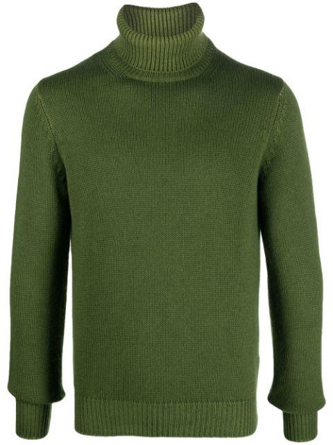 roll neck knit jumper by DELL'OGLIO