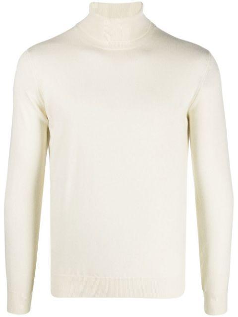 roll neck knit jumper by DELL'OGLIO
