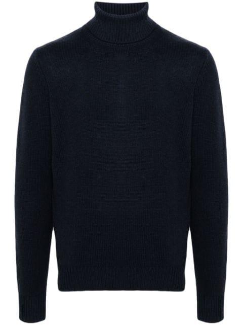 roll neck knit jumper by DELL'OGLIO