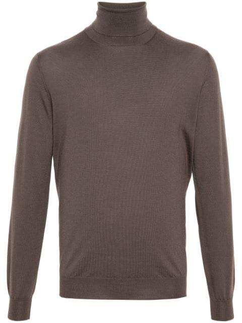 roll neck knit jumper by DELL'OGLIO