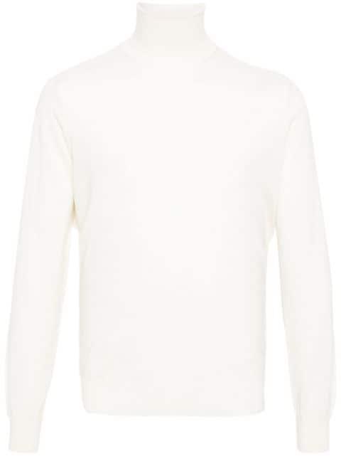 roll neck knit jumper by DELL'OGLIO