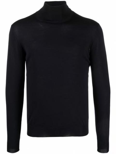 roll neck merino jumper by DELL'OGLIO
