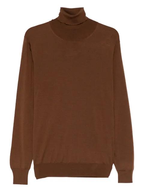 roll neck sweater by DELL'OGLIO