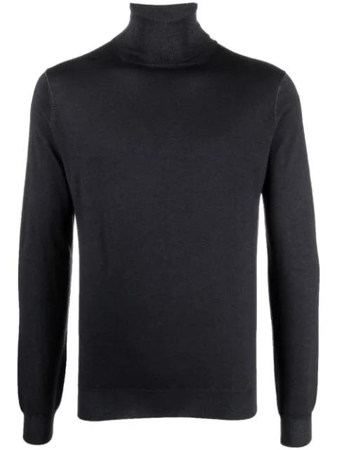 rollneck merino wool jumper by DELL'OGLIO