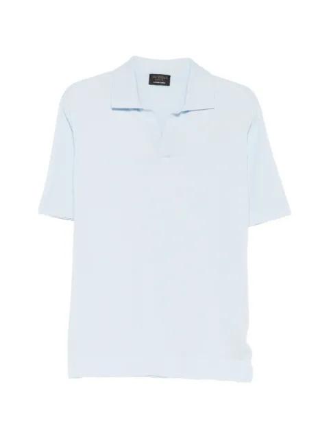 short-sleeve cotton polo shirt by DELL'OGLIO