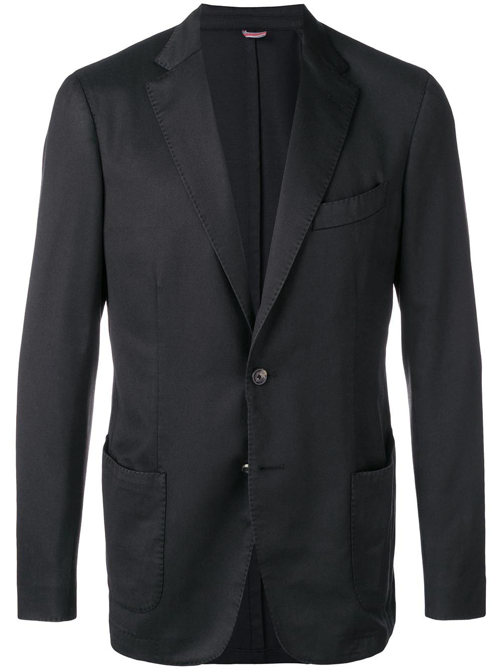 single-breasted blazer by DELL'OGLIO