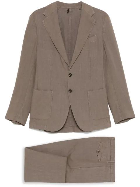 single-breasted suit by DELL'OGLIO