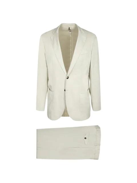 single-breasted suit by DELL'OGLIO