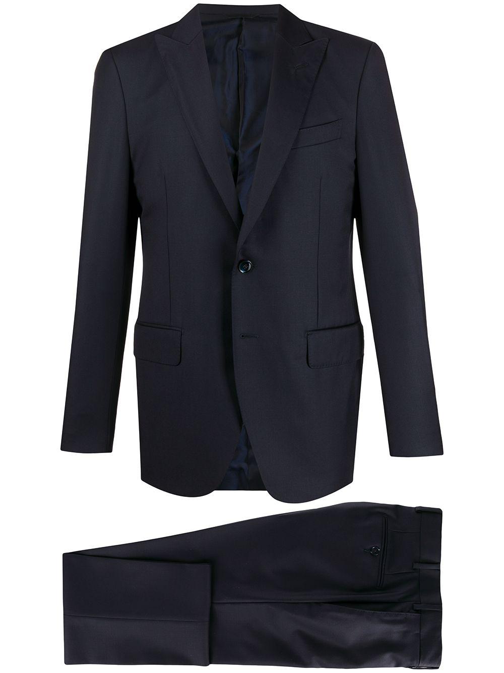 single-breasted two-piece suit by DELL'OGLIO