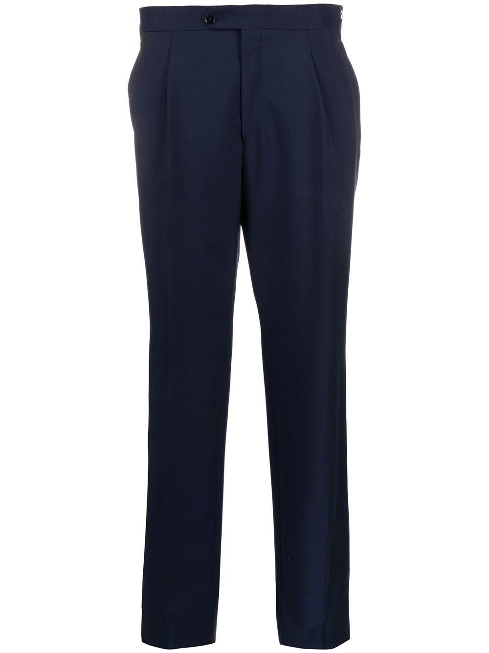 slim-fit tailored trousers by DELL'OGLIO