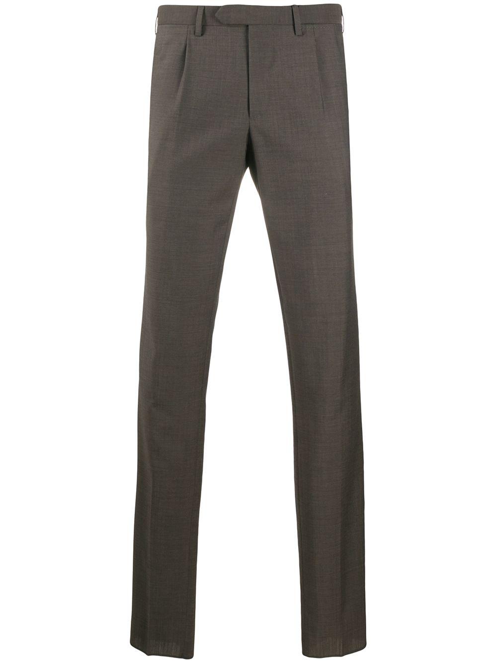 slim-fit tailored trousers by DELL'OGLIO