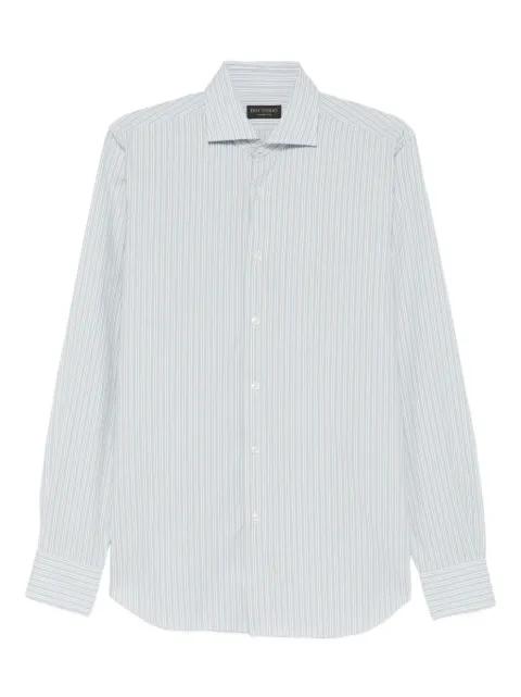 striped buttoned shirt by DELL'OGLIO