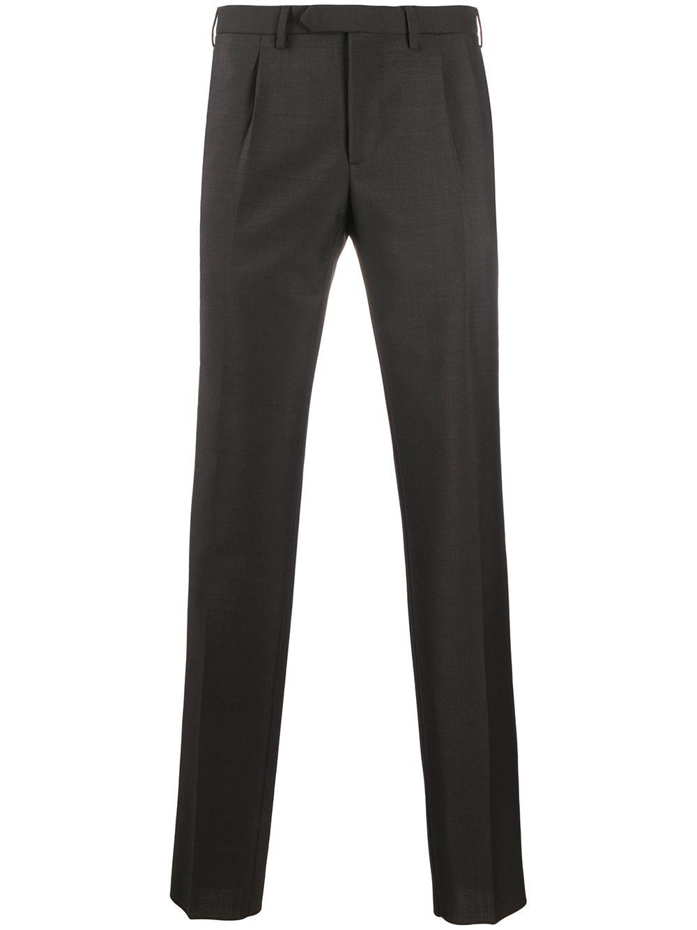 tapered-leg tailored trousers by DELL'OGLIO