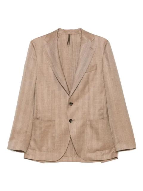 wool-blend blazer by DELL'OGLIO
