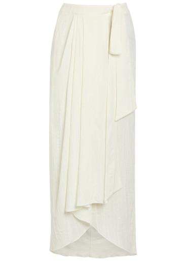 Ayla wrap woven skirt by DELOS