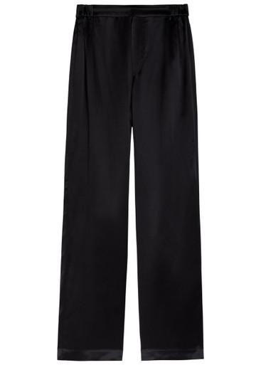 Gilbert silk trousers by DELOS