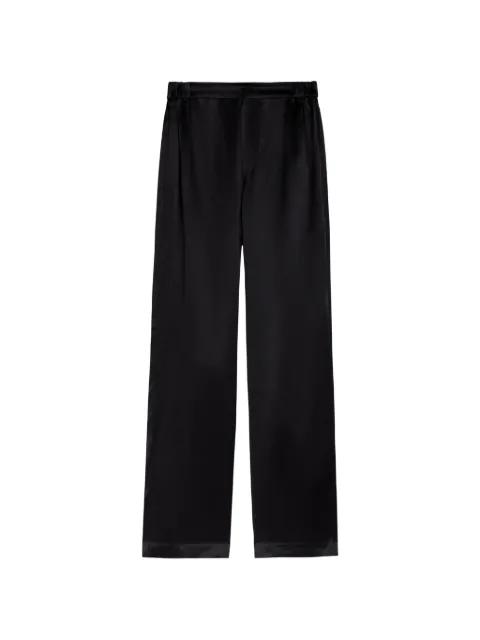 Gilbert silk trousers by DELOS