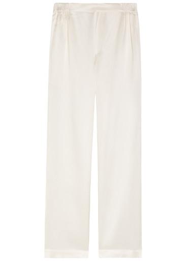 Gilbert silk trousers by DELOS