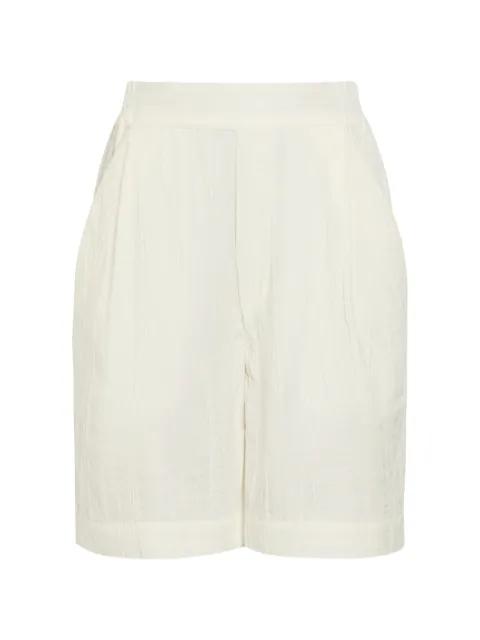 Lazarus crinkled wide-leg shorts by DELOS