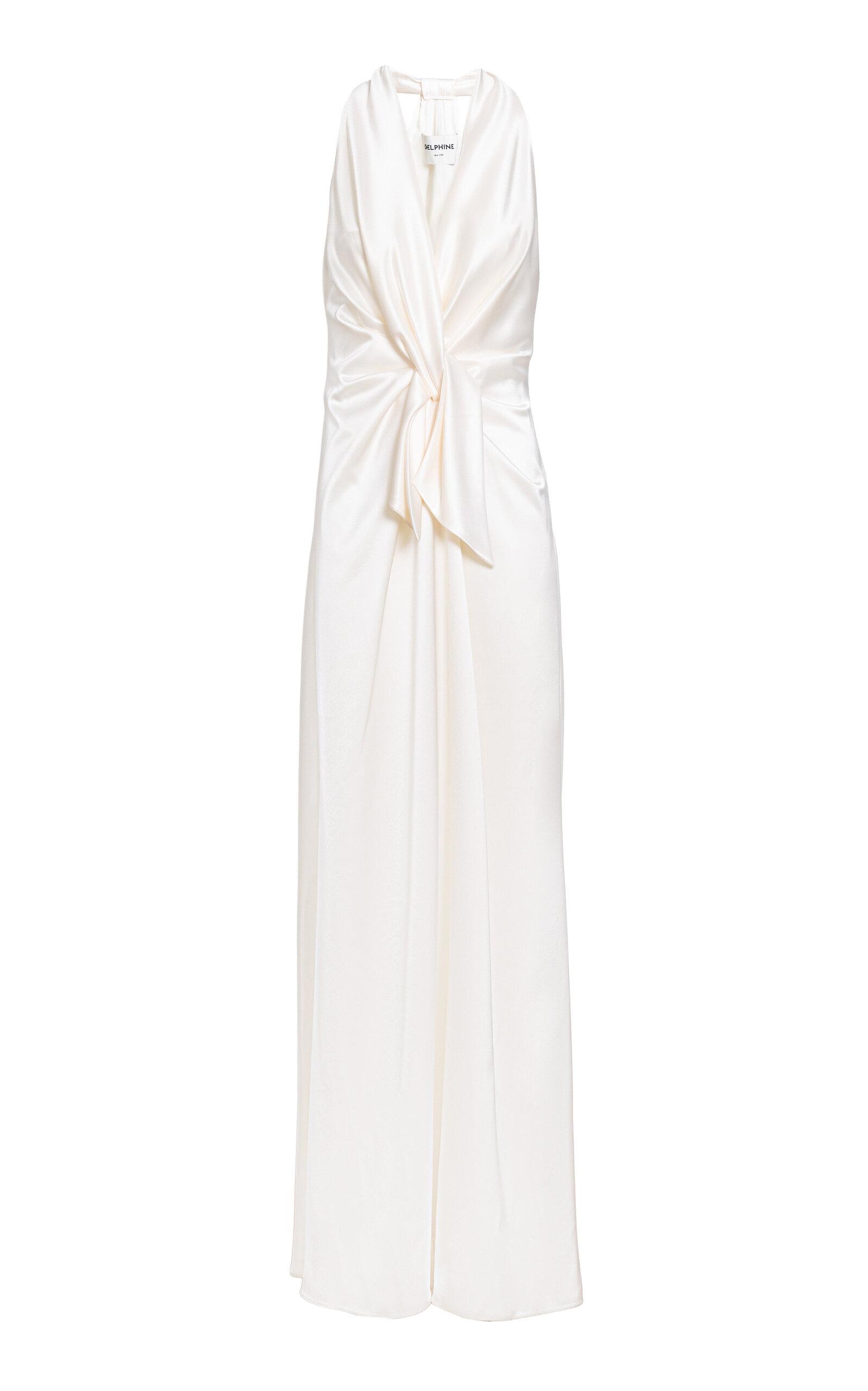 Delphine Ava Satin Gown - Moda Operandi by DELPHINE