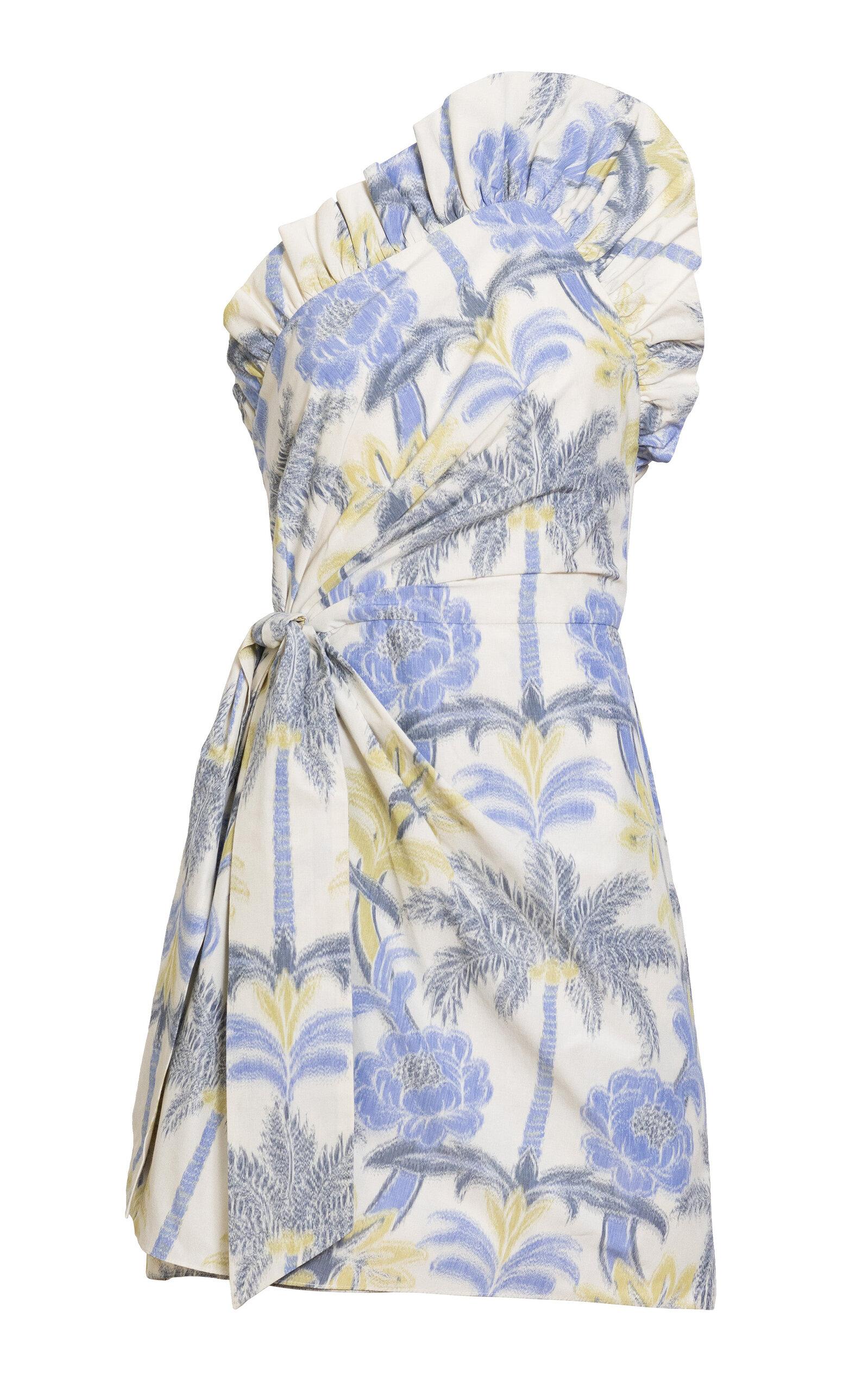 Delphine Charlotte Cotton-Blend Mini Dress - Moda Operandi by DELPHINE