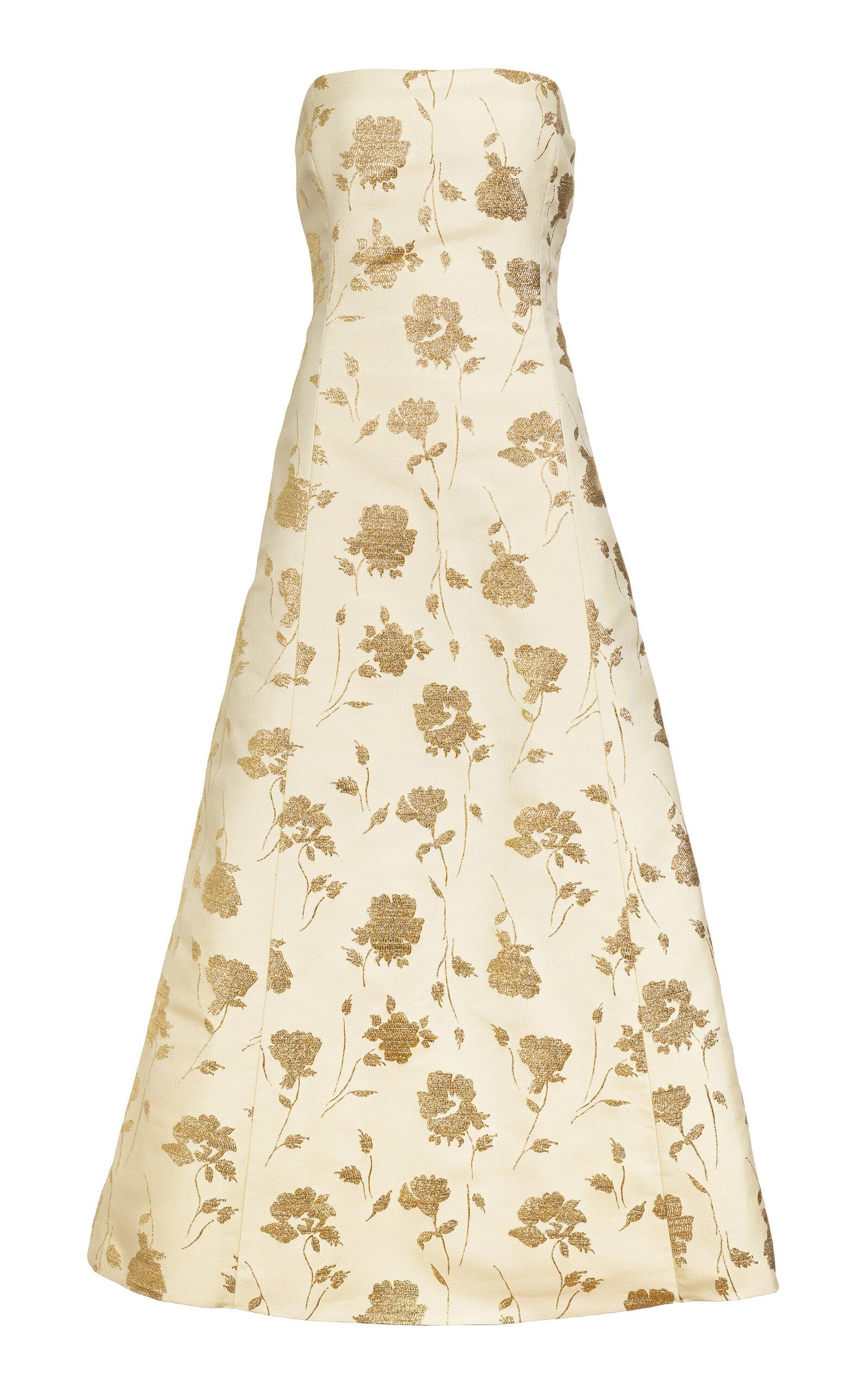 Delphine Colette Metallic Midi Dress - Moda Operandi by DELPHINE