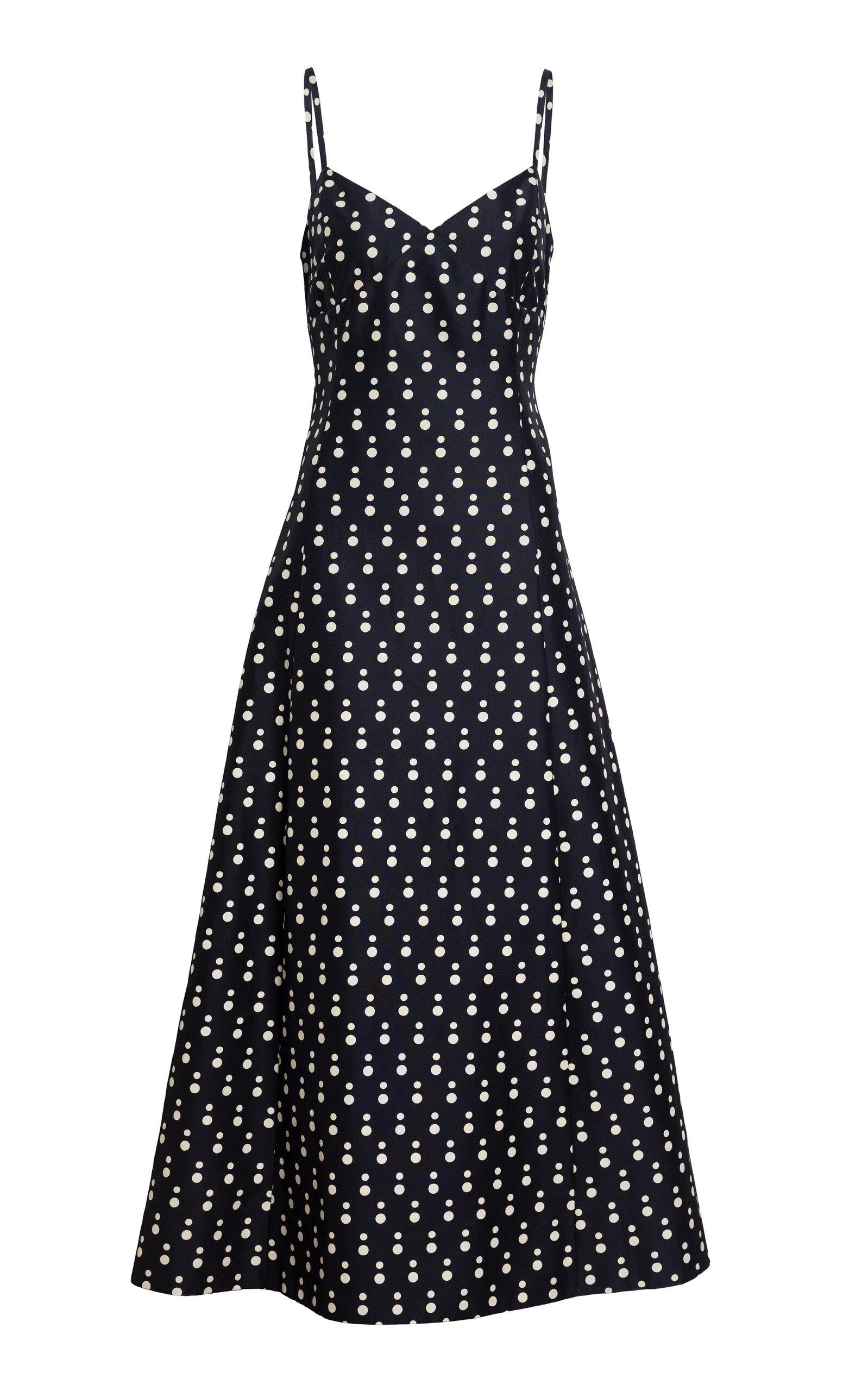 Delphine Isabelle Cotton-Silk Dress - Moda Operandi by DELPHINE