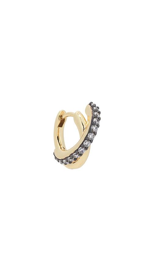 Demarson Jude Hoop Earring in Multi by DEMARSON