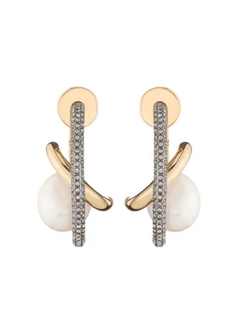 pearl-embellished earrings by DEMARSON NEW YORK