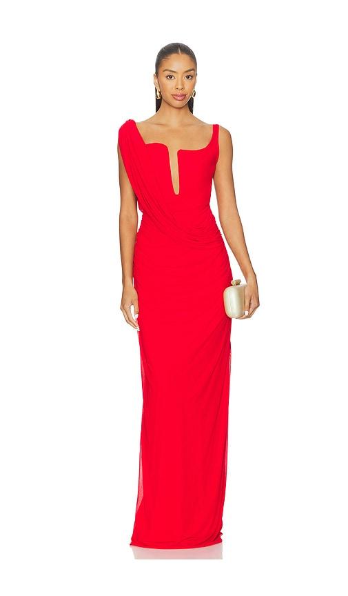 Deme by Gabriella Adriana Dress in Red by DEME BY GABRIELLA