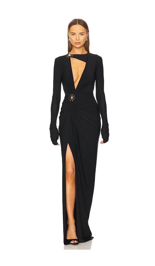 Deme by Gabriella Aldona Dress in Black by DEME BY GABRIELLA