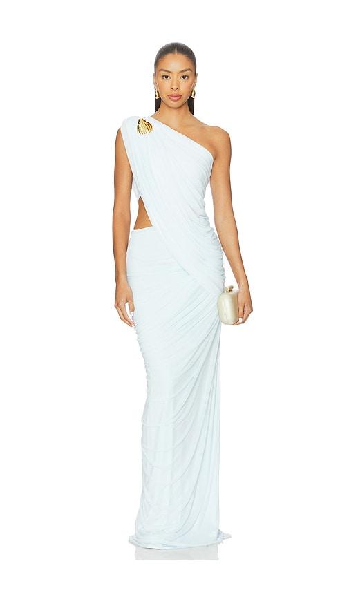 Deme by Gabriella Aurora Gown in Baby Blue by DEME BY GABRIELLA
