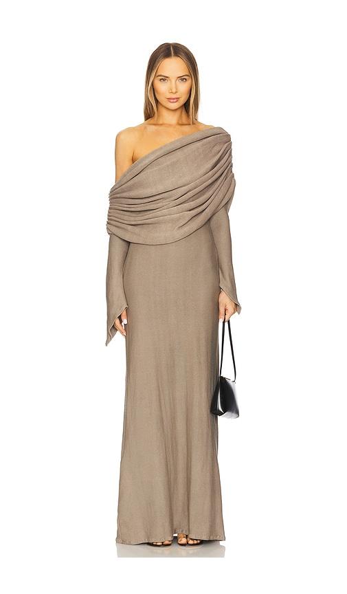 Deme by Gabriella Bonnie Dress in Beige by DEME BY GABRIELLA