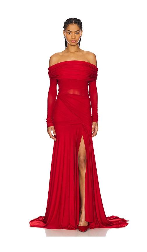 Deme by Gabriella Carla Gown in Red by DEME BY GABRIELLA