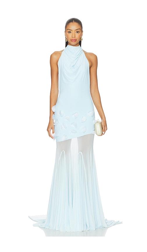 Deme by Gabriella Celeste Gown in Baby Blue by DEME BY GABRIELLA