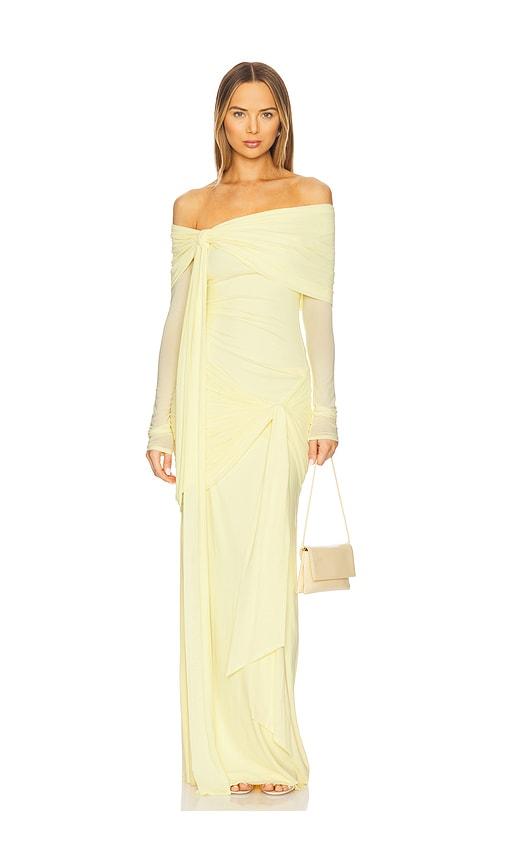 Deme by Gabriella Heloise Dress in Lemon by DEME BY GABRIELLA