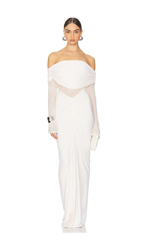 Deme by Gabriella Jolene Gown in Ivory by DEME BY GABRIELLA