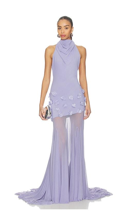 Deme by Gabriella The Celeste Dress in Purple by DEME BY GABRIELLA