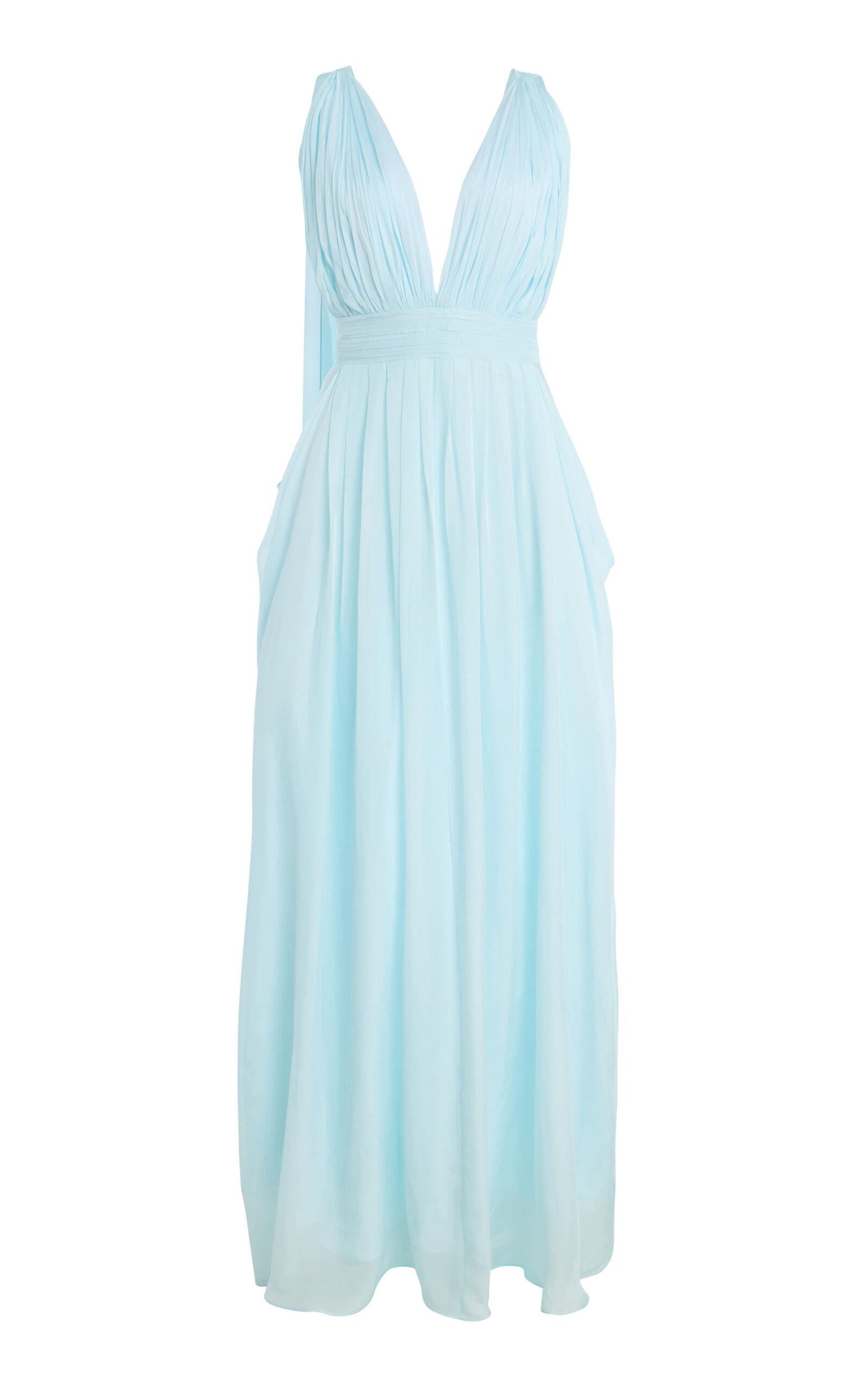 DEME Exclusive Theabrinailk-Chiffon Dress - Moda Operandi by DEME