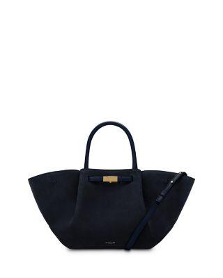 Midi New York Suede Tote by DEMELLIER