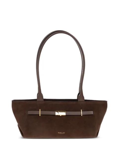 New York suede tote bag by DEMELLIER