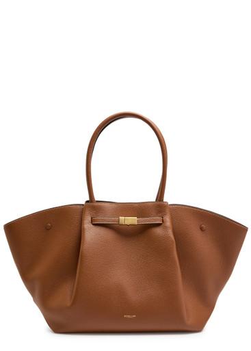 The New York grained leather tote by DEMELLIER