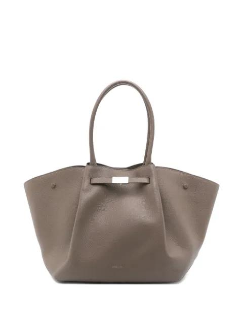 The New York silver-tone hardware shoulder bag by DEMELLIER