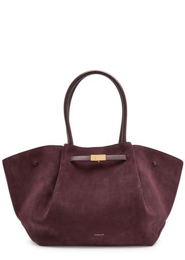The New York suede tote by DEMELLIER