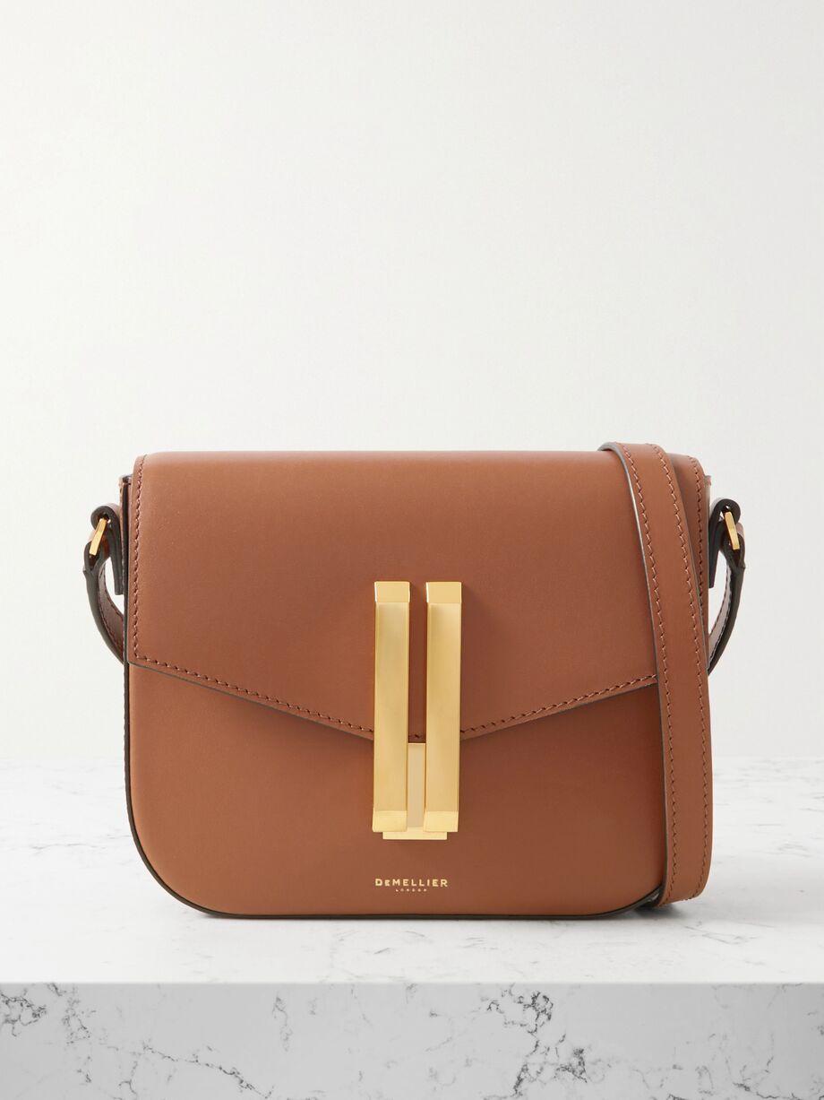 The Vancouver small leather shoulder bag by DEMELLIER