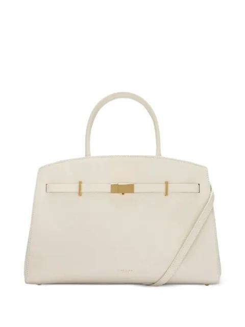 midi The Hudson bar-detail tote bag by DEMELLIER