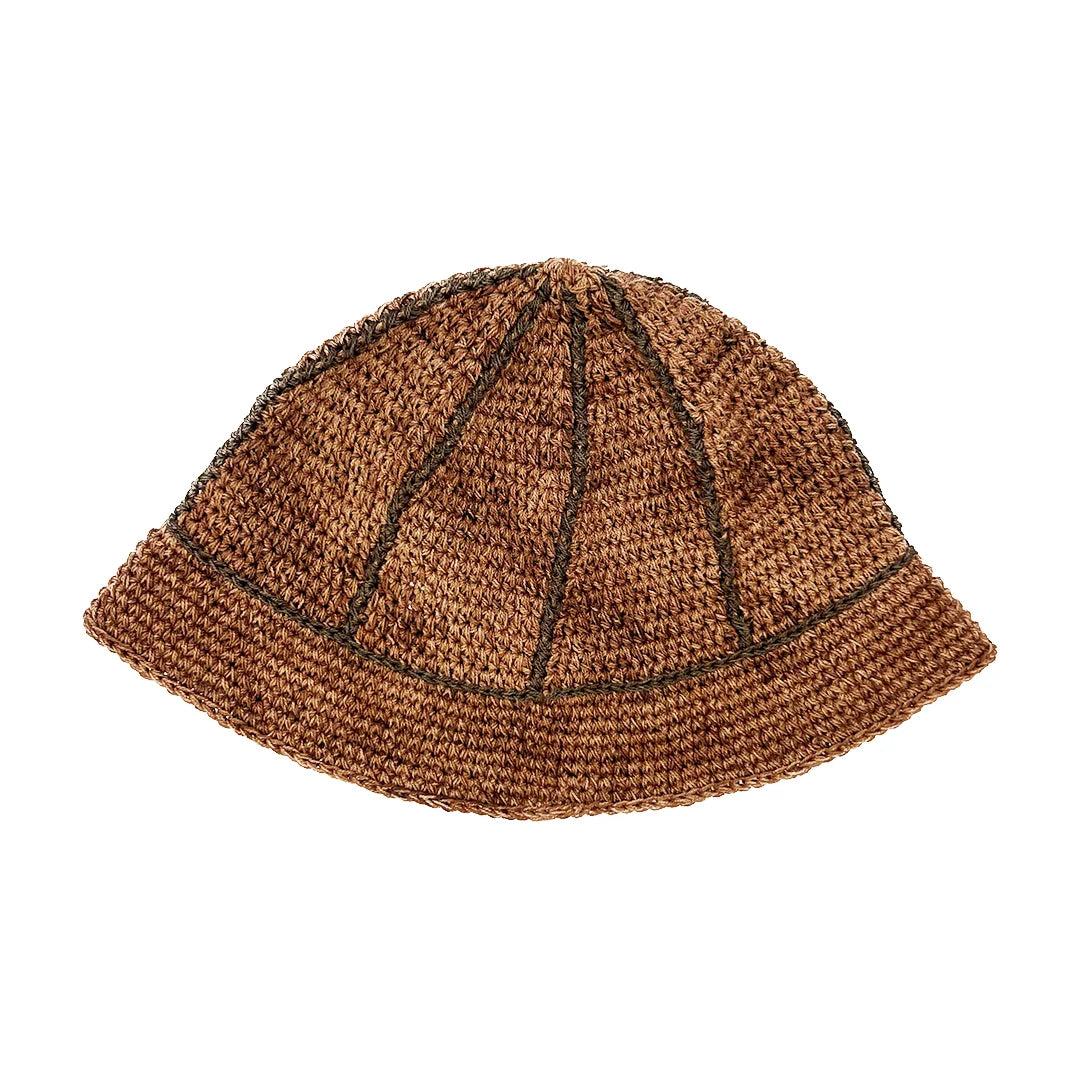 DEN SOUVENIR - Den Crochet Hat - (Brown) by DEN SOUVENIR