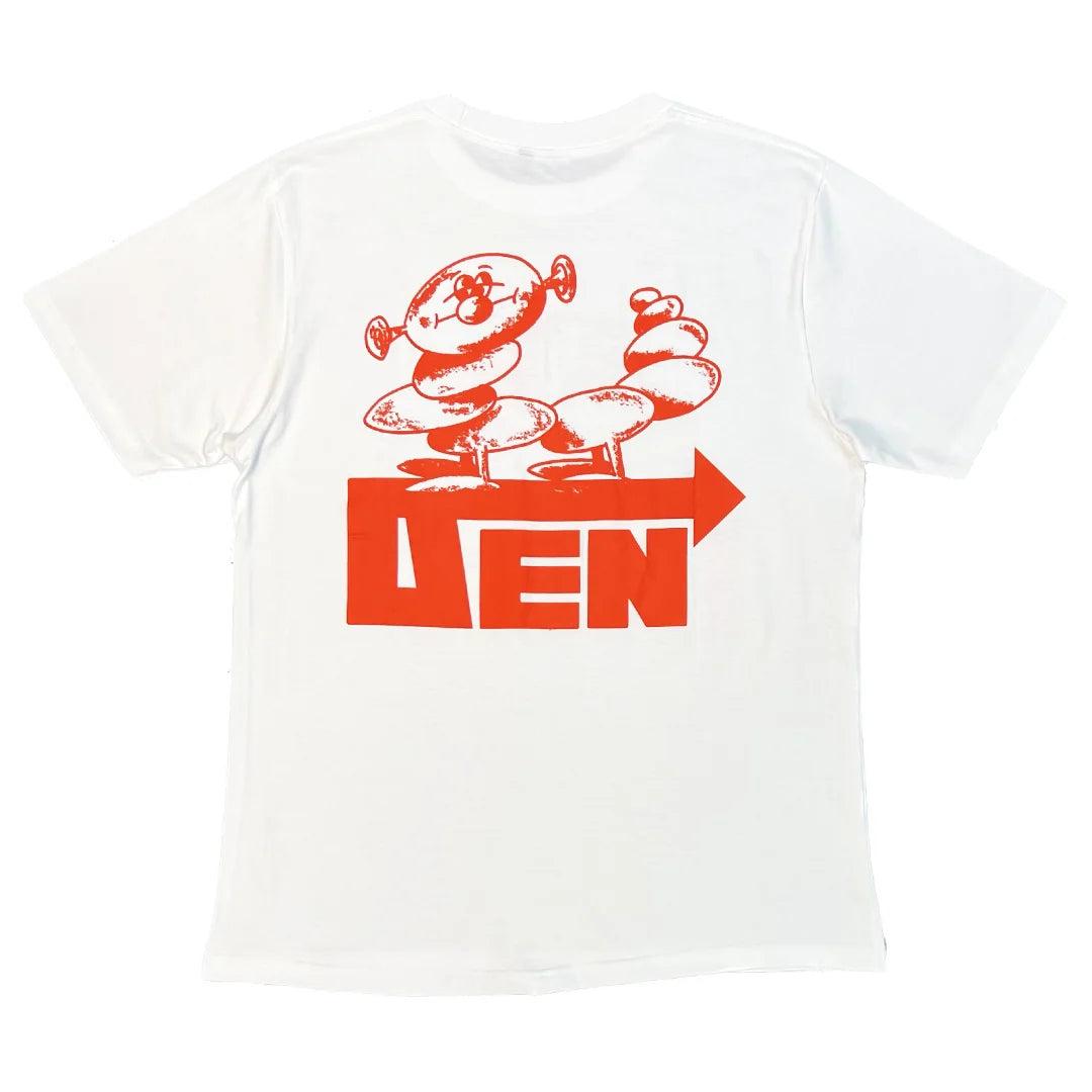 DEN SOUVENIR - Den X Amf Nos S/S T-Shirt - (White) by DEN SOUVENIR