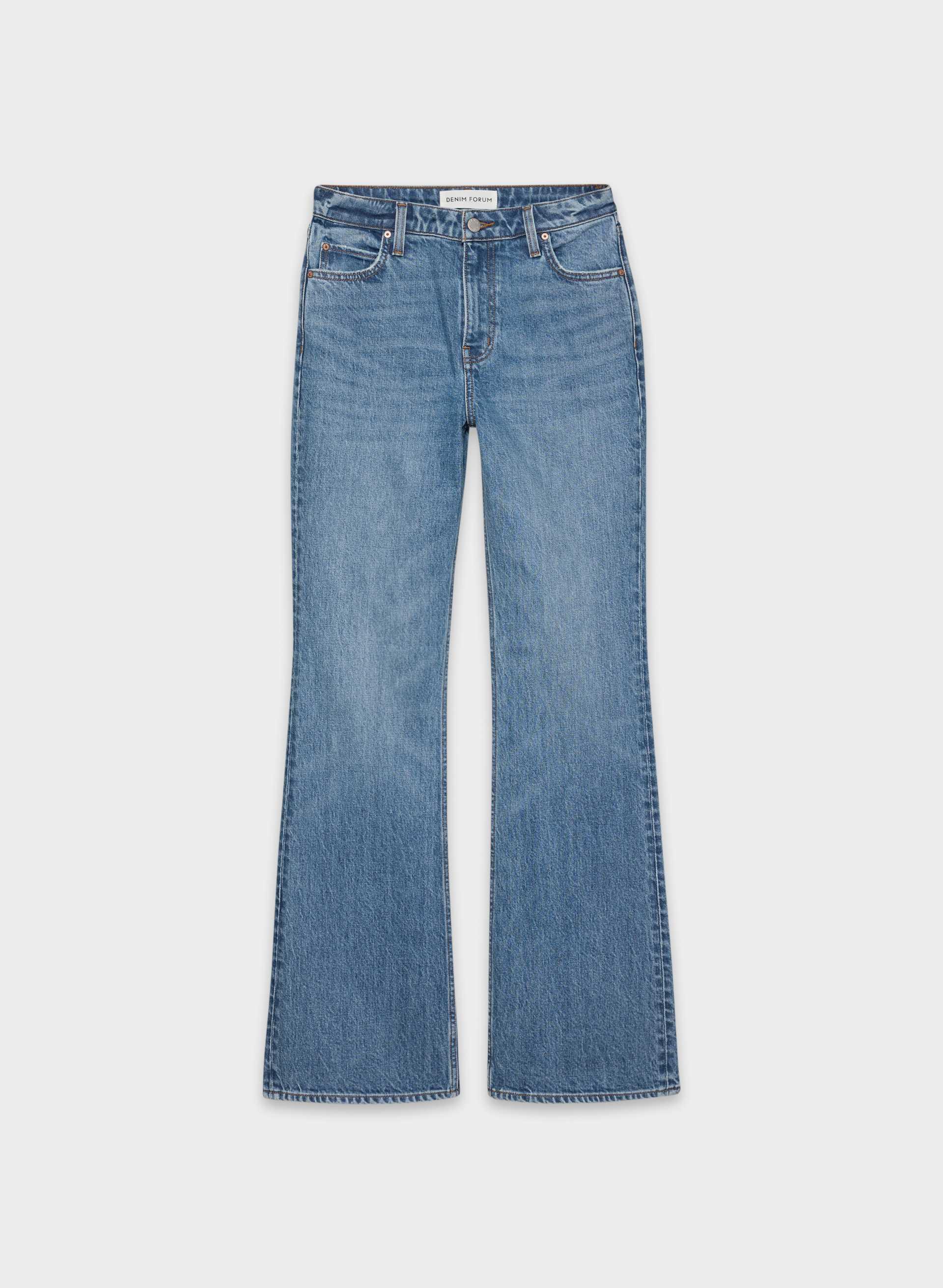 001 SLIM HI-RISE BOOTCUT JEAN by DENIM FORUM