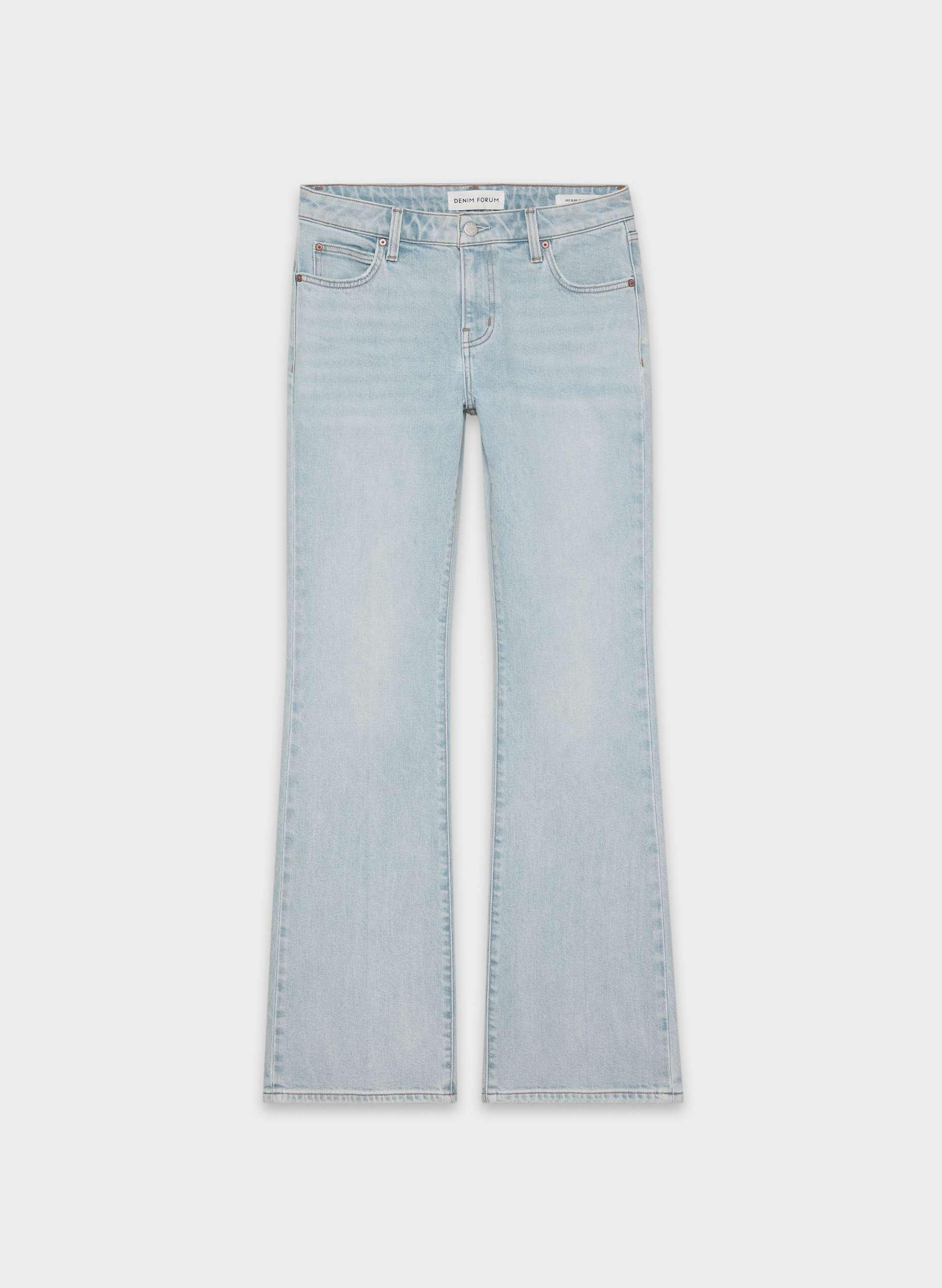 002 SLIM LO-RISE BOOTCUT JEAN by DENIM FORUM
